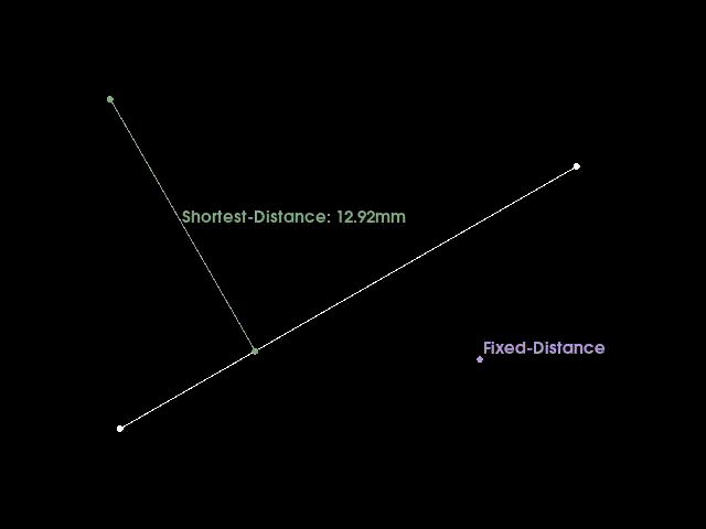 Chain of distance constraints